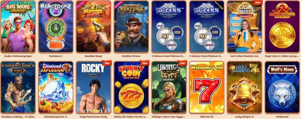 Mehr über Spielautomaten bei BillyBets